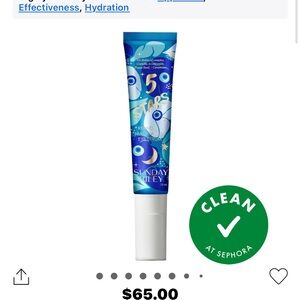 Sunday Riley retinol eye cream